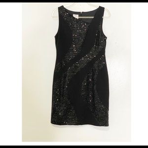 Suzi chin sequines dress size 8.